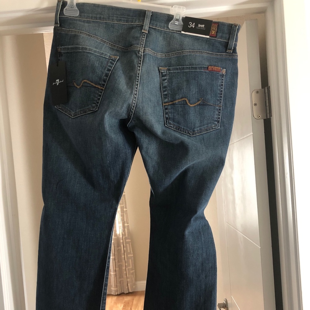 Brand New 7 For All Mankind denim jeans